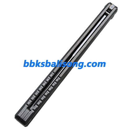 Di Gaboon Balisong Clone Titanium Sandwich Handle New Production