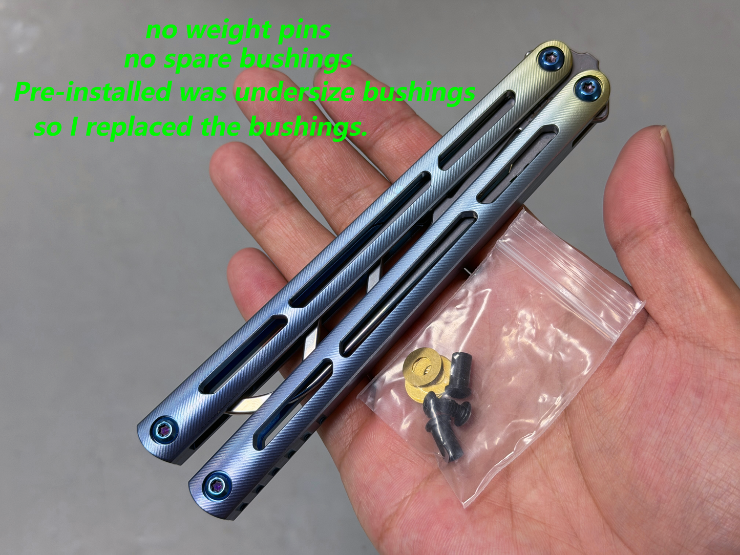 Baliplus Balisong Factory Stock