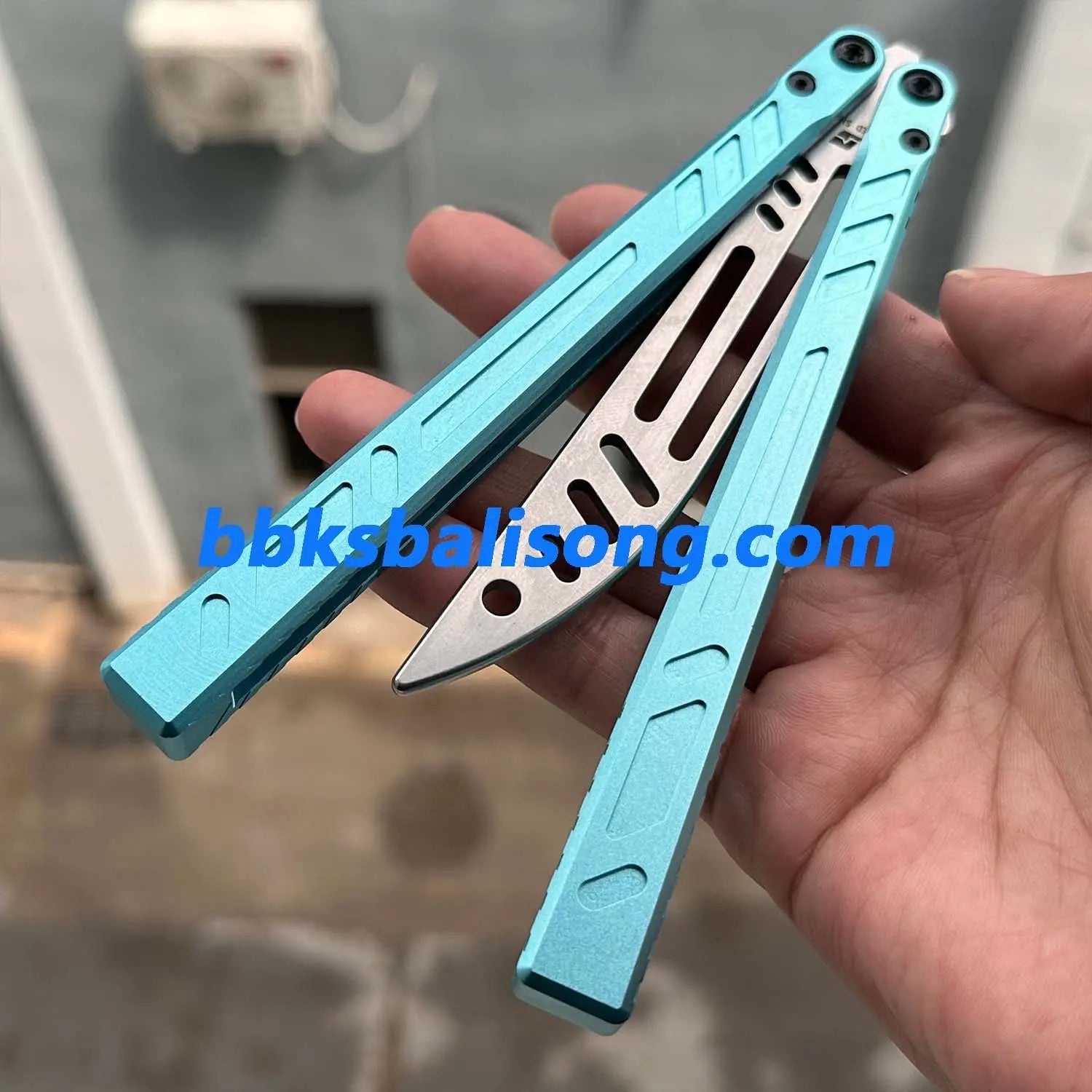 ARMED SHARK 7075 Aluminum Channel Barebones Balisong Clone BBKSbalisong