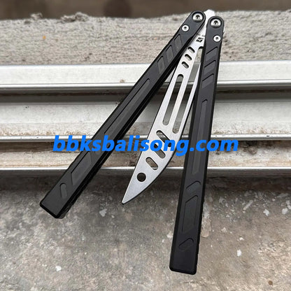 ARMED SHARK 7075 Aluminum Channel Barebones Balisong Clone BBKSbalisong