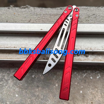 ARMED SHARK 7075 Aluminum Channel Barebones Balisong Clone BBKSbalisong