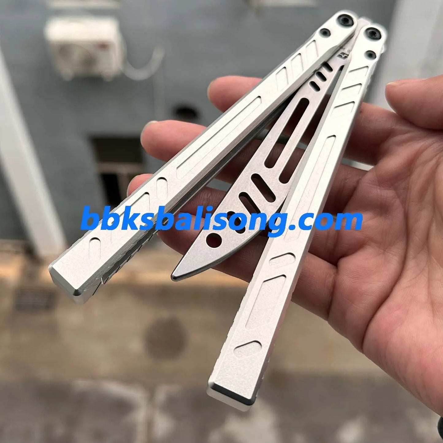 ARMED SHARK 7075 Aluminum Channel Barebones Balisong Clone BBKSbalisong