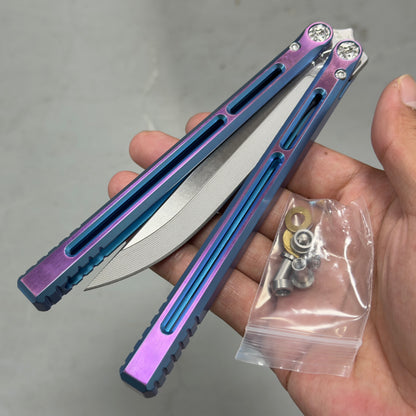 Baliplus Telesto Balisong Clone Titanium Handle