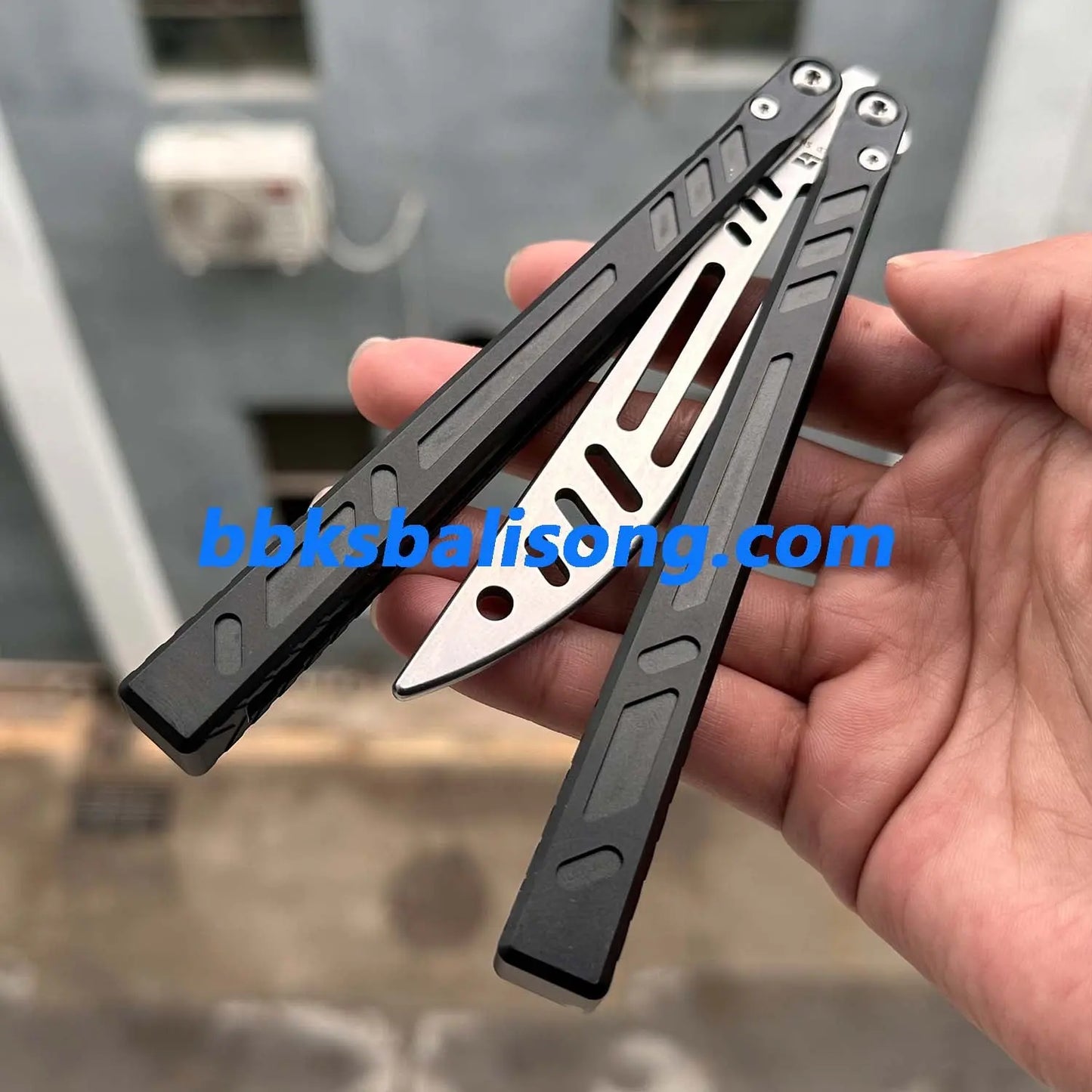 ARMED SHARK 7075 Aluminum Channel Barebones Balisong Clone BBKSbalisong