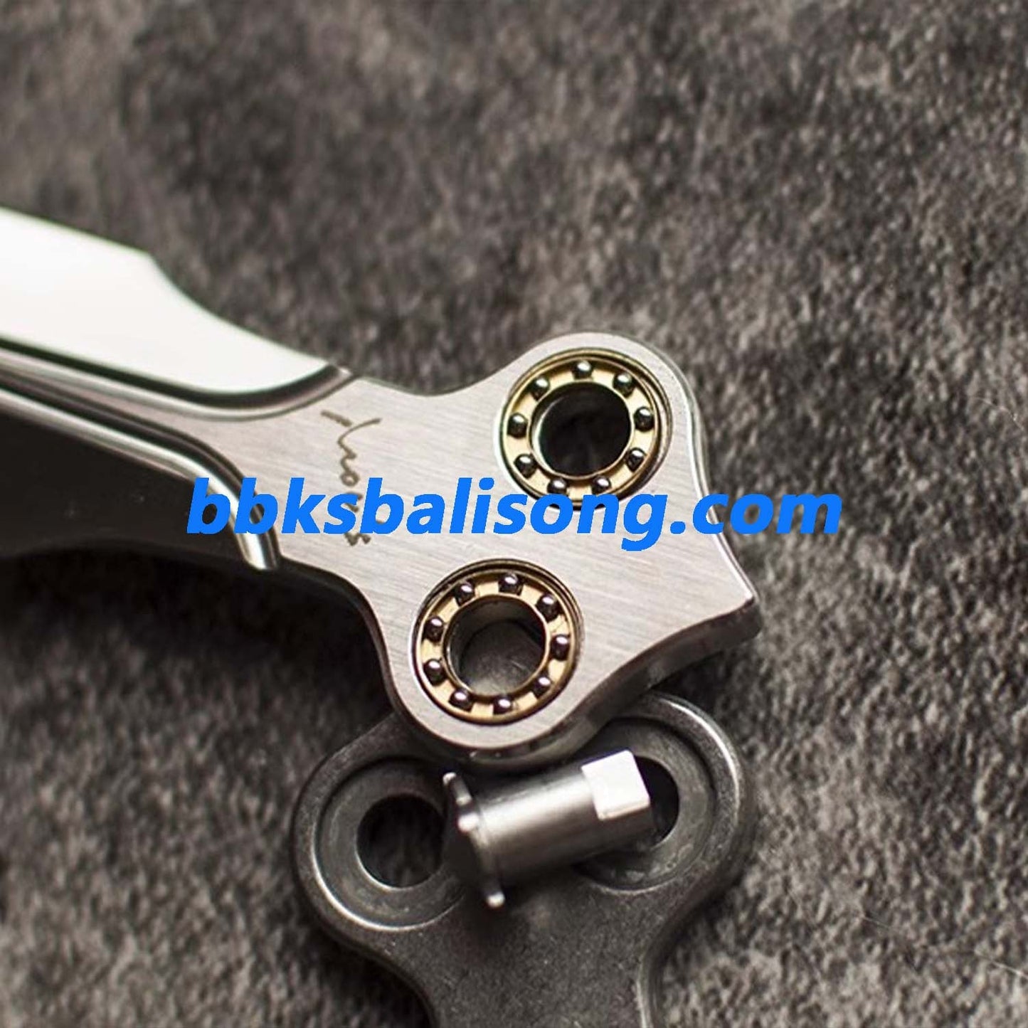 Growl Balisong CK Integralis II Clone Titanium handle Bearing System