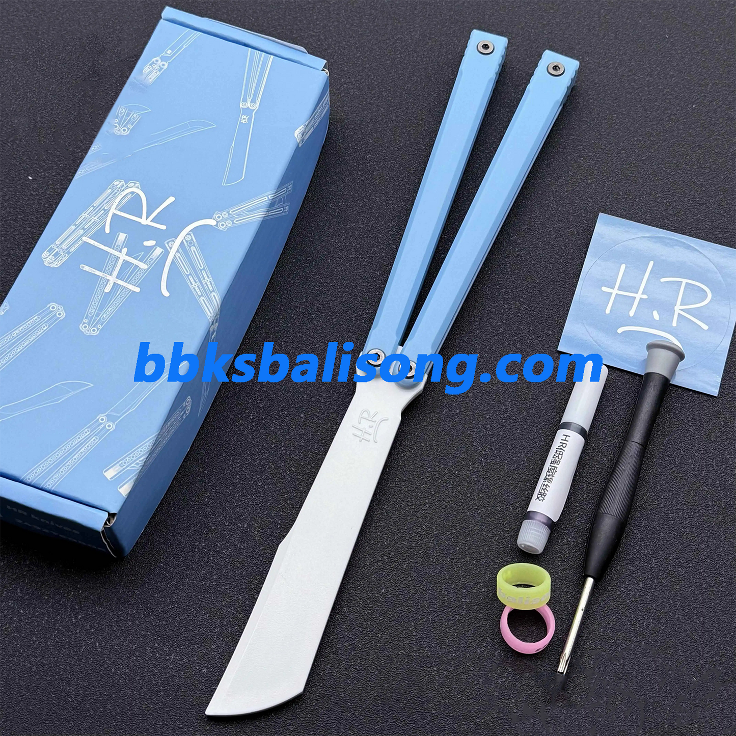 HR Flood Dragon Balisong Trainer Plastic Safe Training