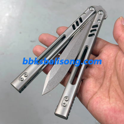 Houyi Titanium Replicant Balisong Slabs