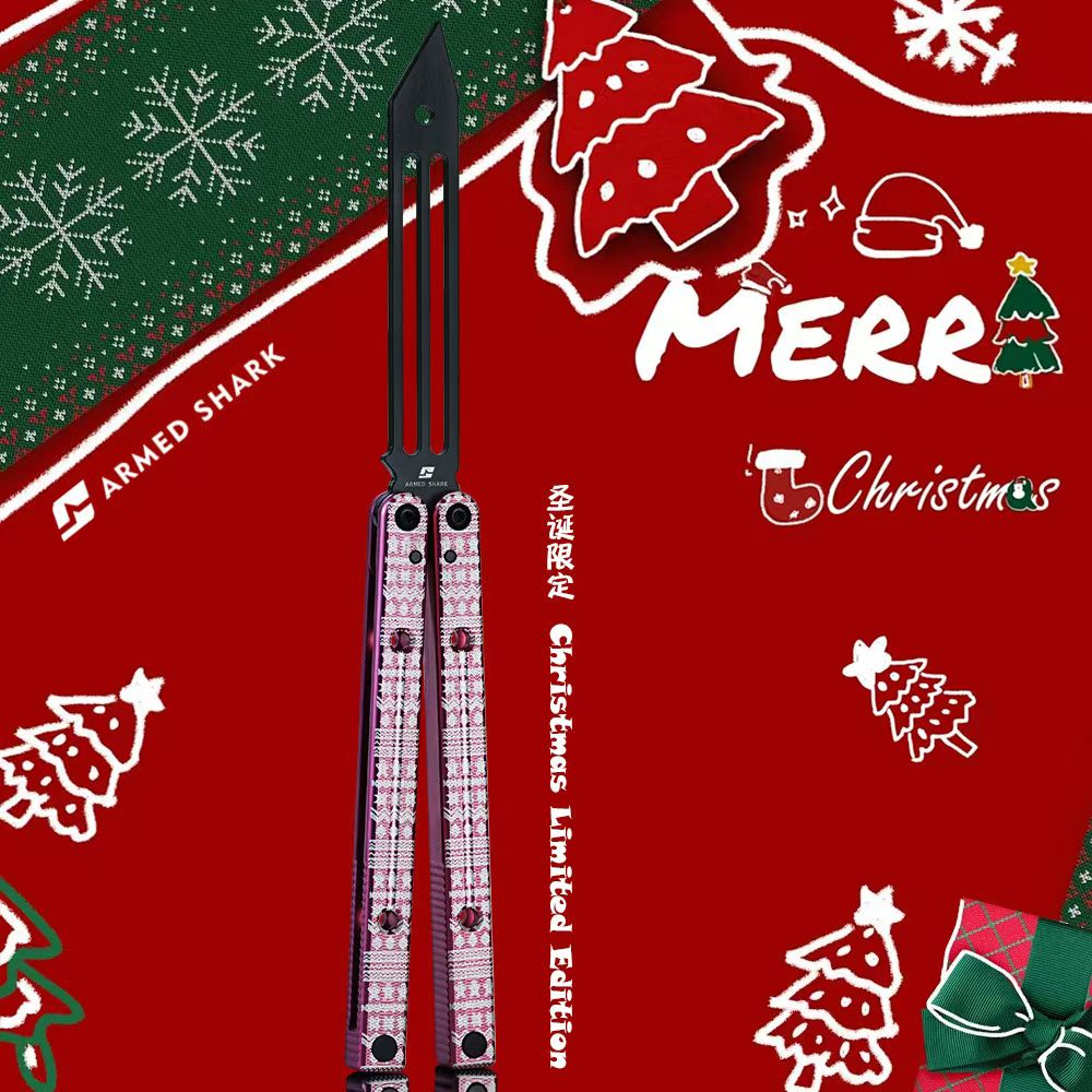 ARMED SHARK Christmas Limited Balisong Colors