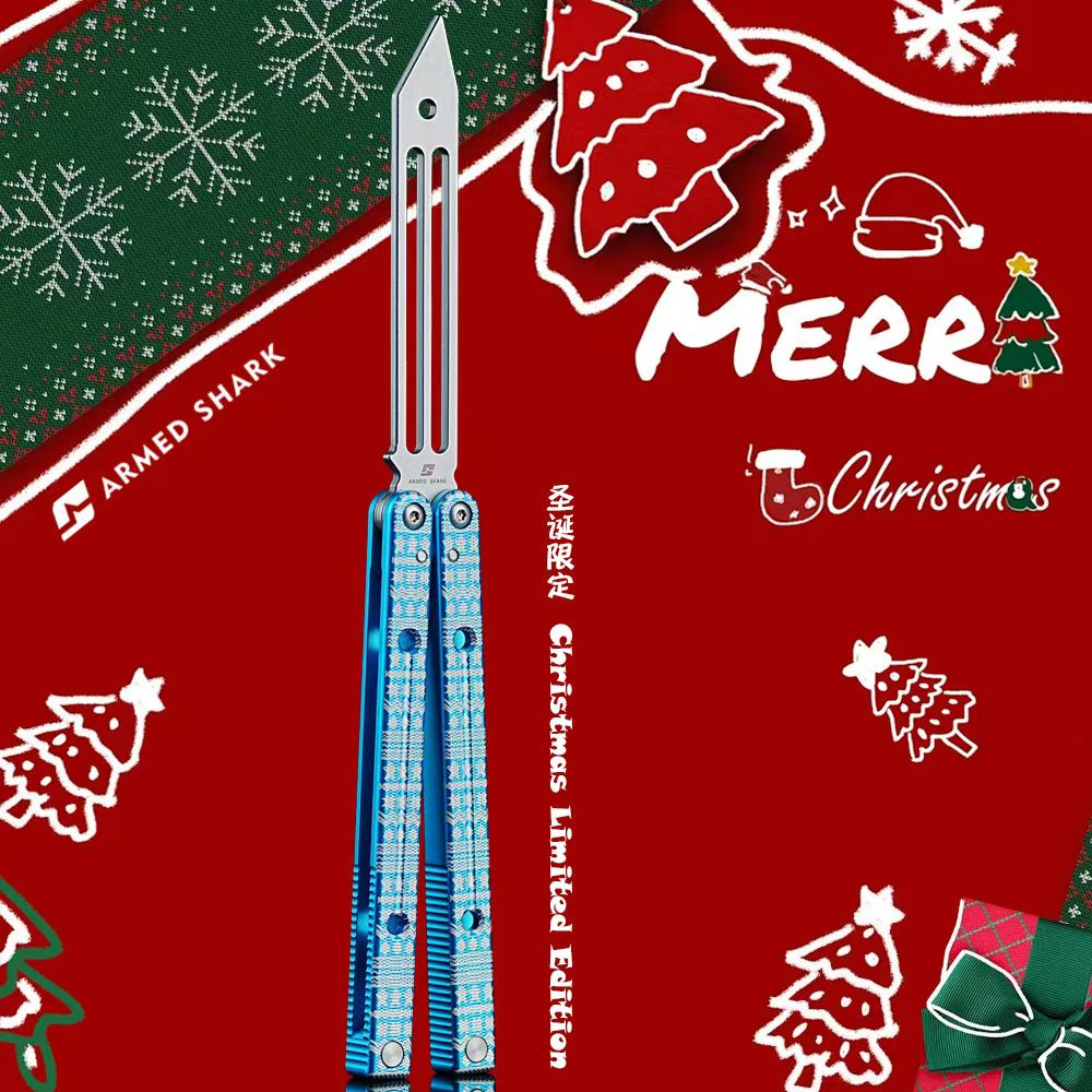 ARMED SHARK Christmas Limited Balisong Colors