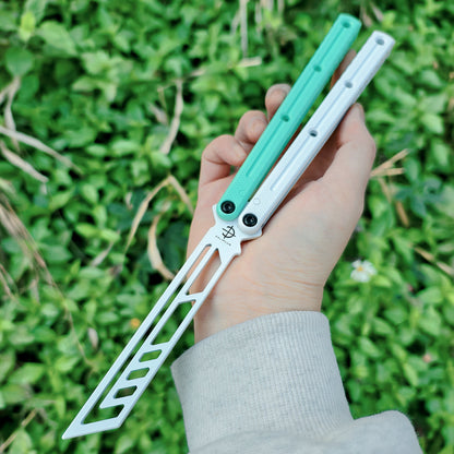 Baliplus Kraken V3 Balisong Clone Ceramic Coating Handle Sapphire Blade