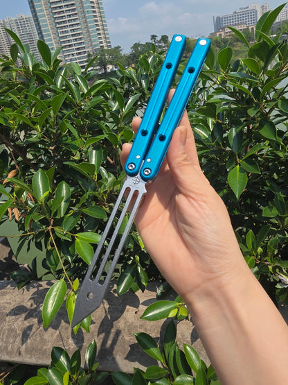 New Baliplus Squidtrainer V4 Balisong Clone 7075 Aluminum