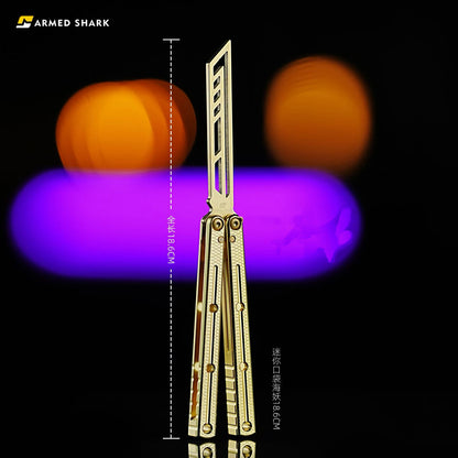 ARMED SHARK Mini Krake Raken (Kraken) Balisong Clone