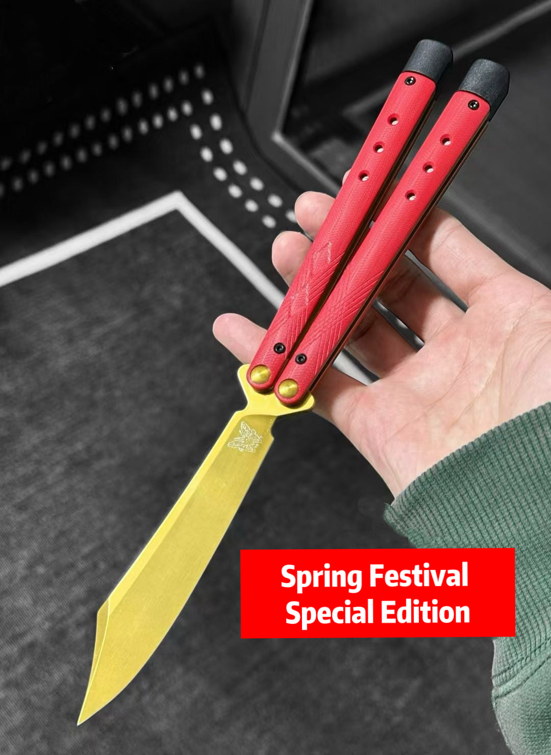 Baliplus Benchmade Necron 99 (BM99) Balisong Clone