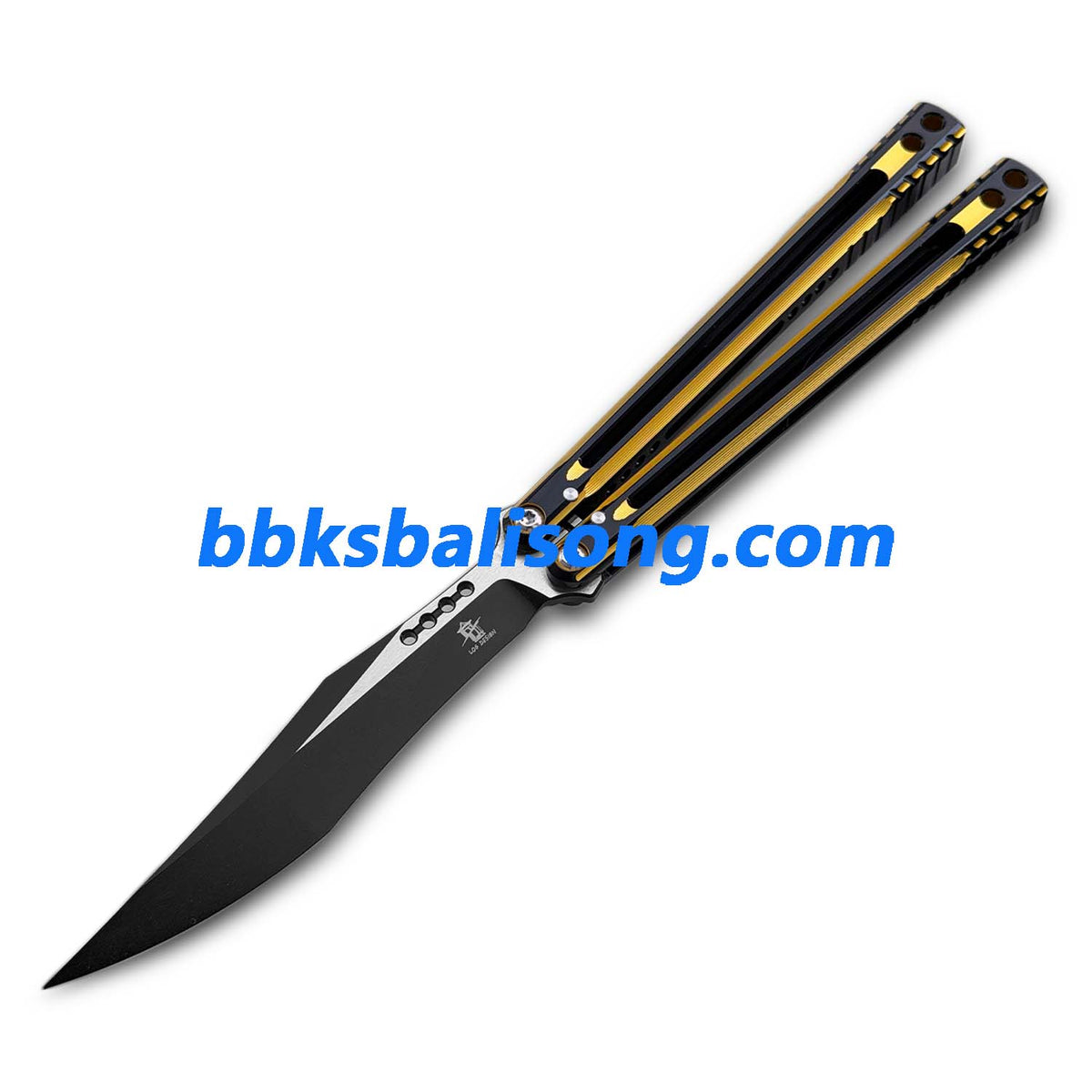 Log Jian V3 Balisong 7075 Aluminum 5Cr15 Blade Bushings System
