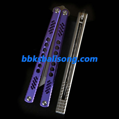 Longslip Gemini Original Balisong Titanium Handle Bushings System