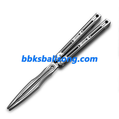 Longslip Aries OG Balisong 7075 Aluminum Handle Tuning Fork Blade