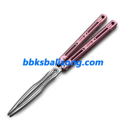 Longslip Aries OG Balisong 7075 Aluminum Handle Tuning Fork Blade
