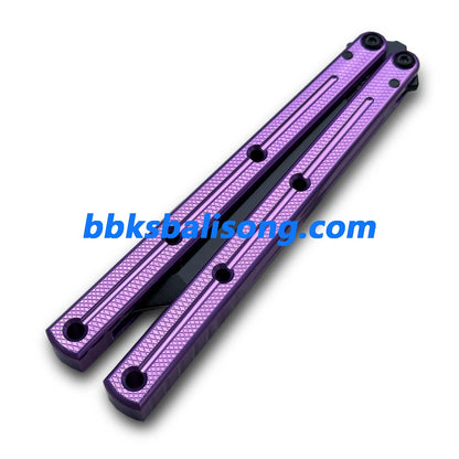 New Baliplus Krake Raken (Kraken) V2.5 Live Blade / False Edge Blade Balisong Clone