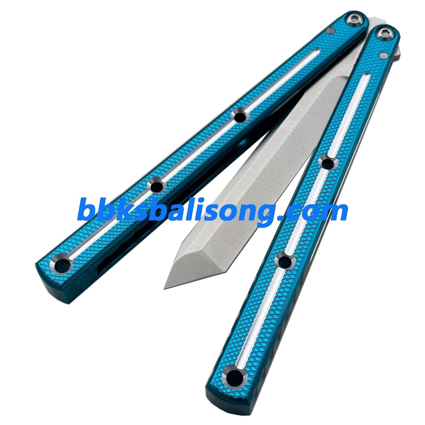 New Baliplus Kraken V3 Live Balisong Clone 7075 Glossy Handle