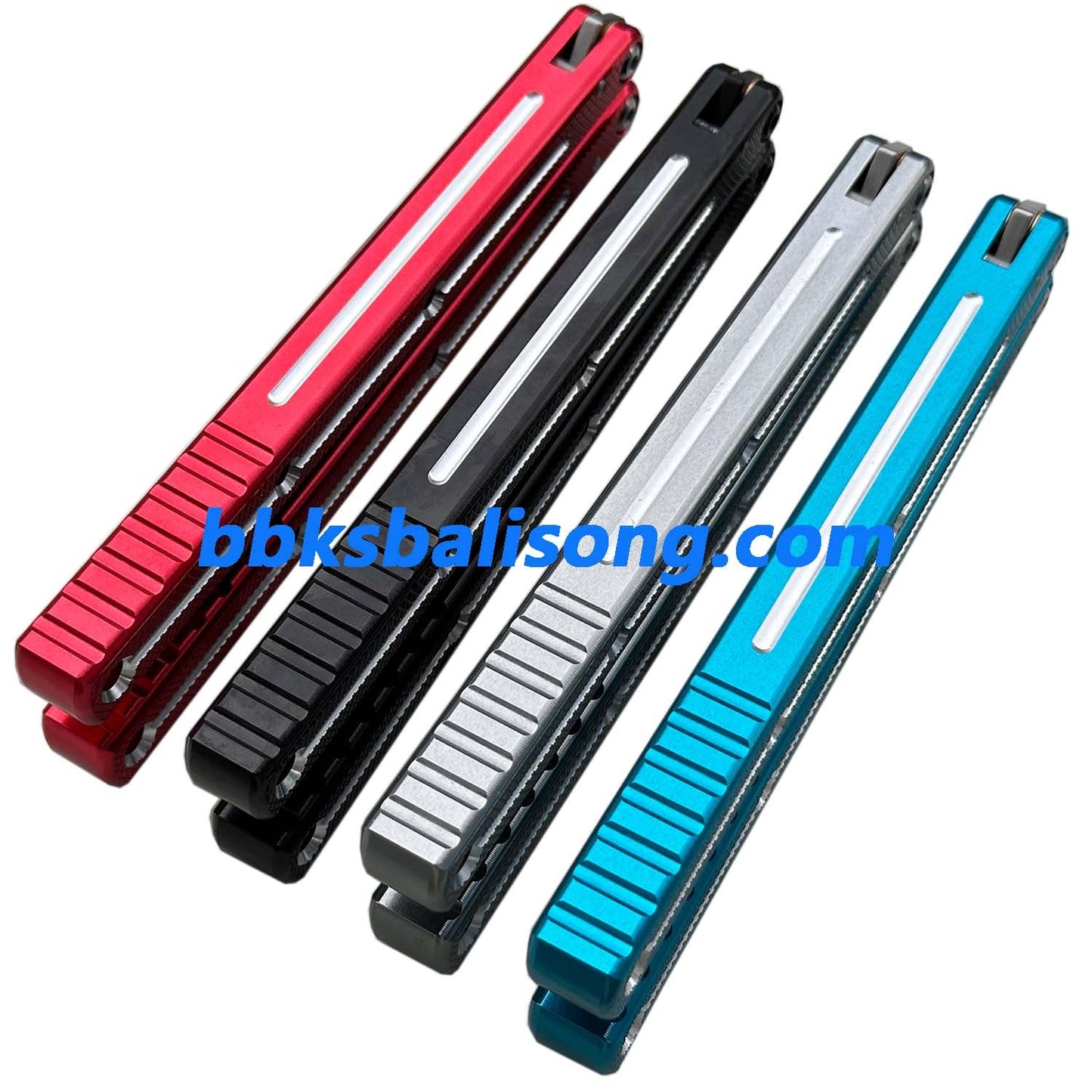 New Baliplus Kraken V3 Live Balisong Clone 7075 Glossy Handle