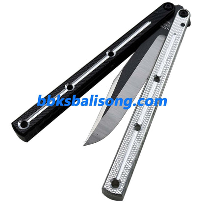 New Baliplus Kraken V3 Live Balisong Clone 7075 Glossy Handle