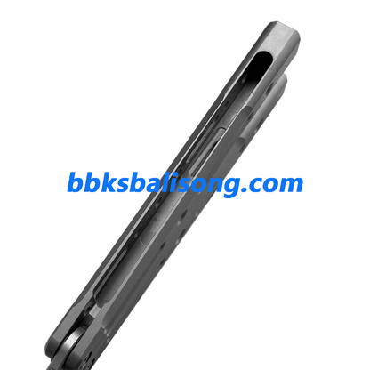 ZunMade New Monarch V1 Balisong Clone Titanium Handle Bushings System