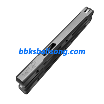 ZunMade New Monarch V1 Balisong Clone Titanium Handle Bushings System
