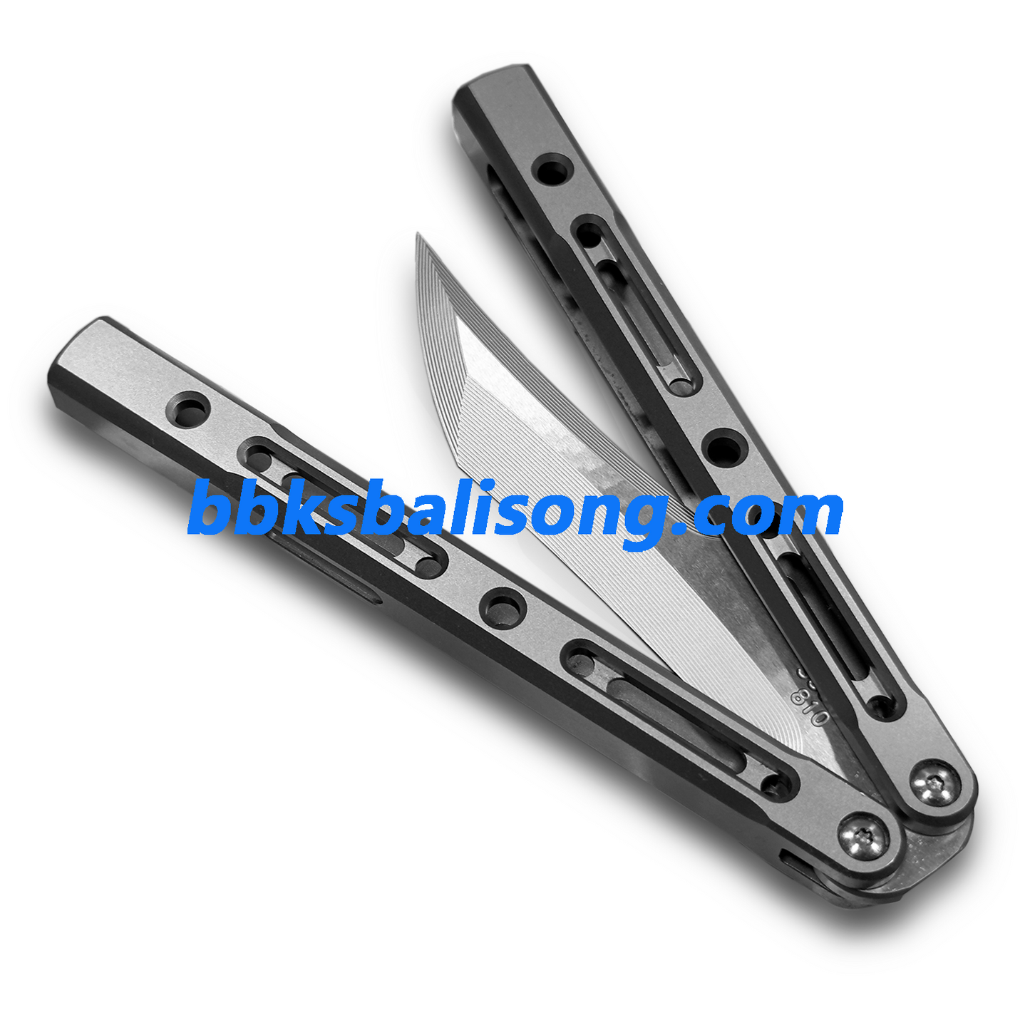 ZunMade New Monarch V1 Balisong Clone Titanium Handle Bushings System