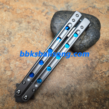 New Theone Titanium BM51 V6 Balisong Clone
