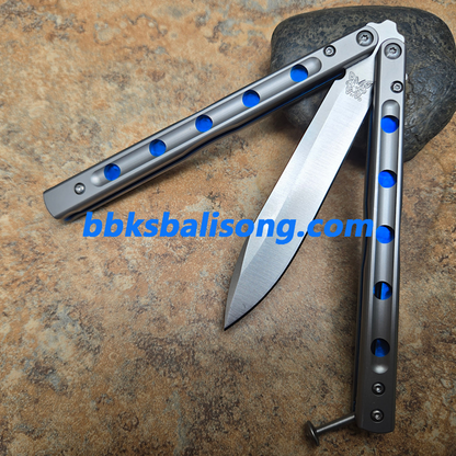 New Theone Titanium BM51 V6 Balisong Clone