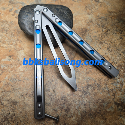 New Theone Titanium BM51 V6 Balisong Clone