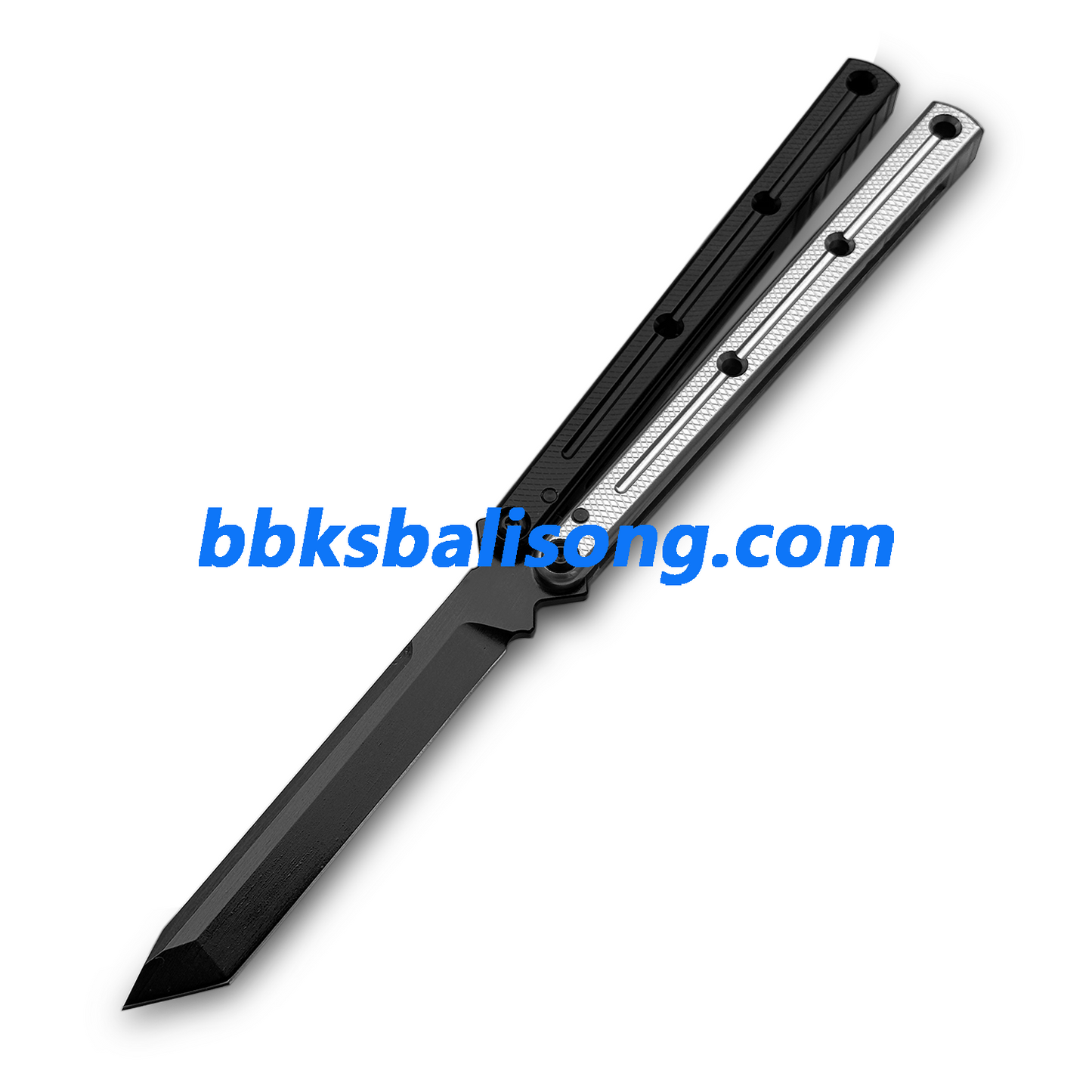 New Baliplus Krake Raken (Kraken) V2.5 Live Blade / False Edge Blade Balisong Clone