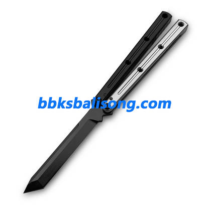 New Baliplus Krake Raken (Kraken) V2.5 Live Blade / False Edge Blade Balisong Clone