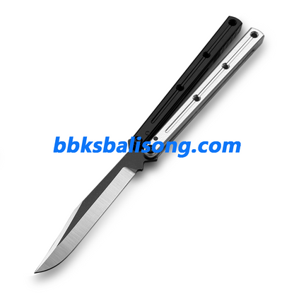 New Baliplus Krake Raken (Kraken) V2.5 Live Blade / False Edge Blade Balisong Clone