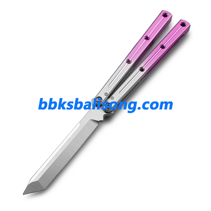 New Baliplus Krake Raken (Kraken) V2.5 Live Blade / False Edge Blade Balisong Clone