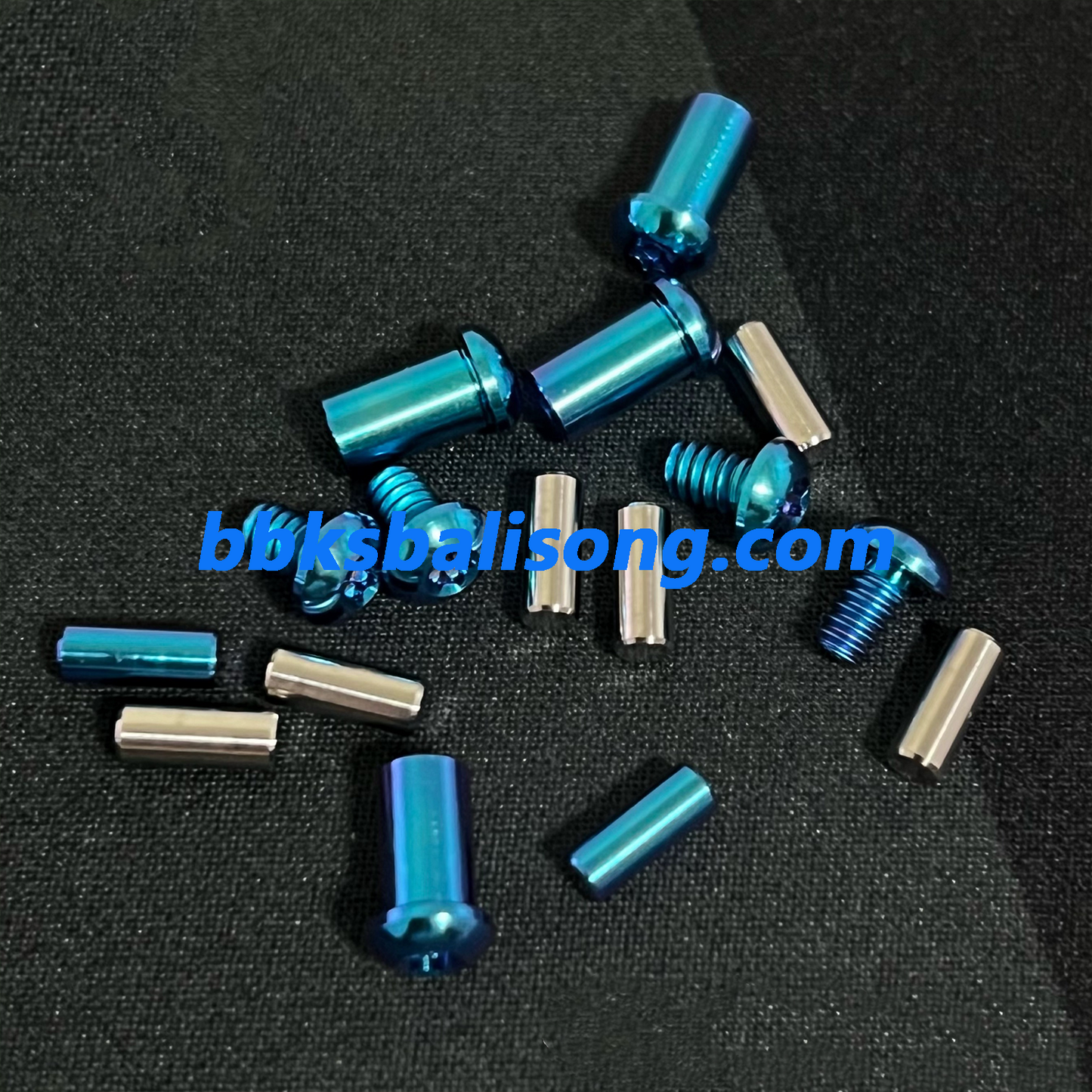 New Baliplus Tsunami V4 Balisong Clone Titanium Handle Bushings System