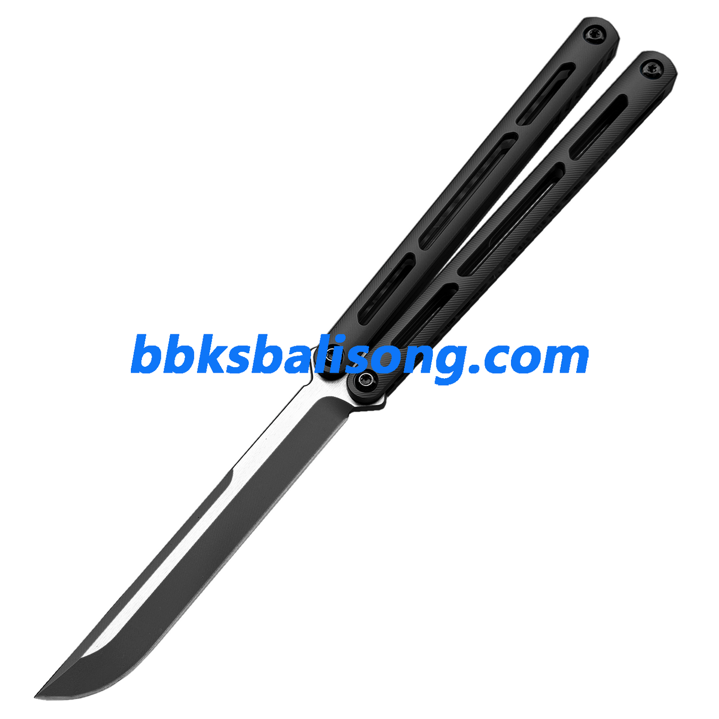 New Baliplus Tsunami V4 Balisong Clone Titanium Handle Bushings System