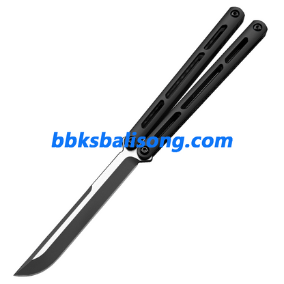 New Baliplus Tsunami V4 Balisong Clone Titanium Handle Bushings System