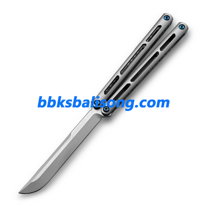 New Baliplus Tsunami V4 Balisong Clone Titanium Handle Bushings System