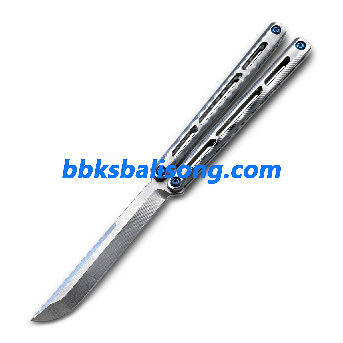 New Baliplus Tsunami V4 Balisong Clone Titanium Handle Bushings System