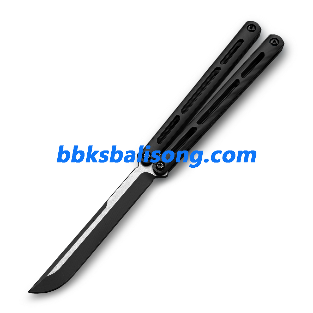 New Baliplus Tsunami V4 Balisong Clone Titanium Handle Bushings System
