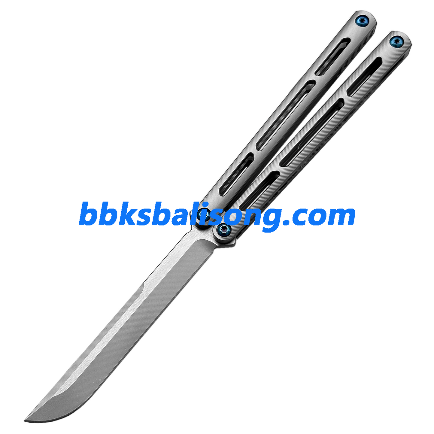 New Baliplus Tsunami V4 Balisong Clone Titanium Handle Bushings System