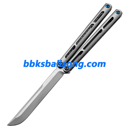 New Baliplus Tsunami V4 Balisong Clone Titanium Handle Bushings System