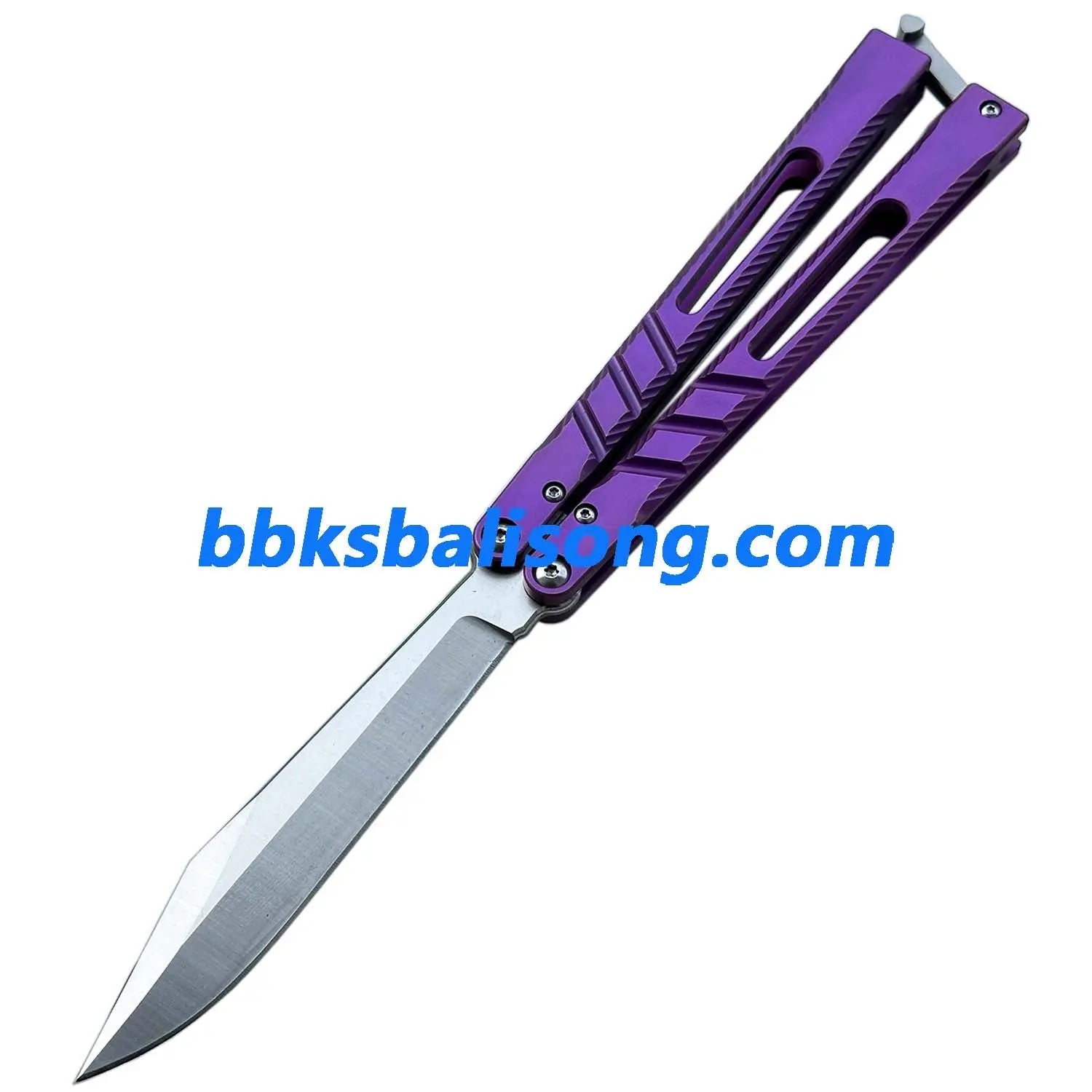 New Theone Jimping Channel Alpha Beast (CHAB) V2 Balisong Clone Titanium Handle BBKSbalisong
