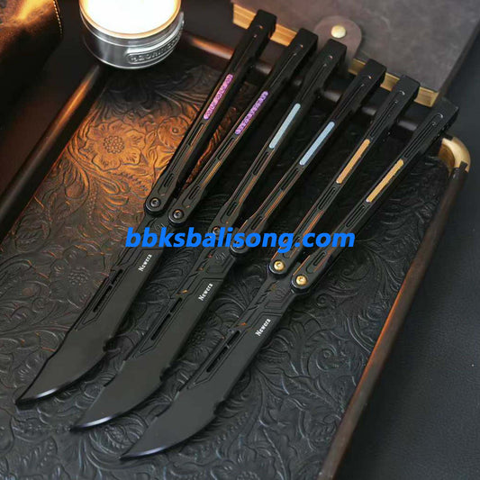 Newera Jinghong Balisong Original Design 7075 Aluminum Handle and Blade