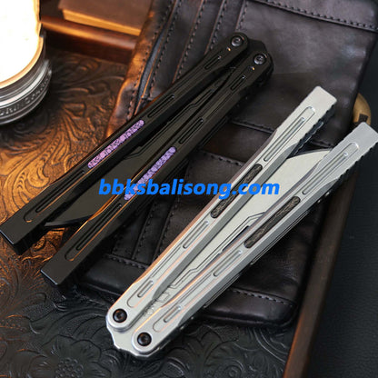 Newera Jinghong Balisong Original Design 7075 Aluminum Handle and Blade