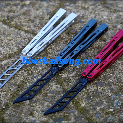 Newera Sunshine Original Balisong 7075 Aluminum Handle Bushing System