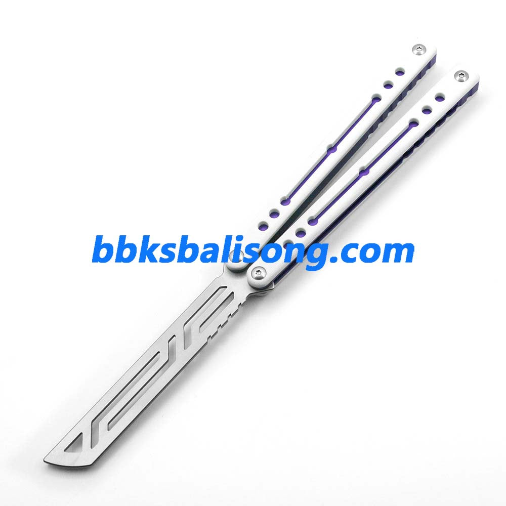 New TOUCH TIMES Nautilus V2 Balisong Clone Hiding Zen Pins