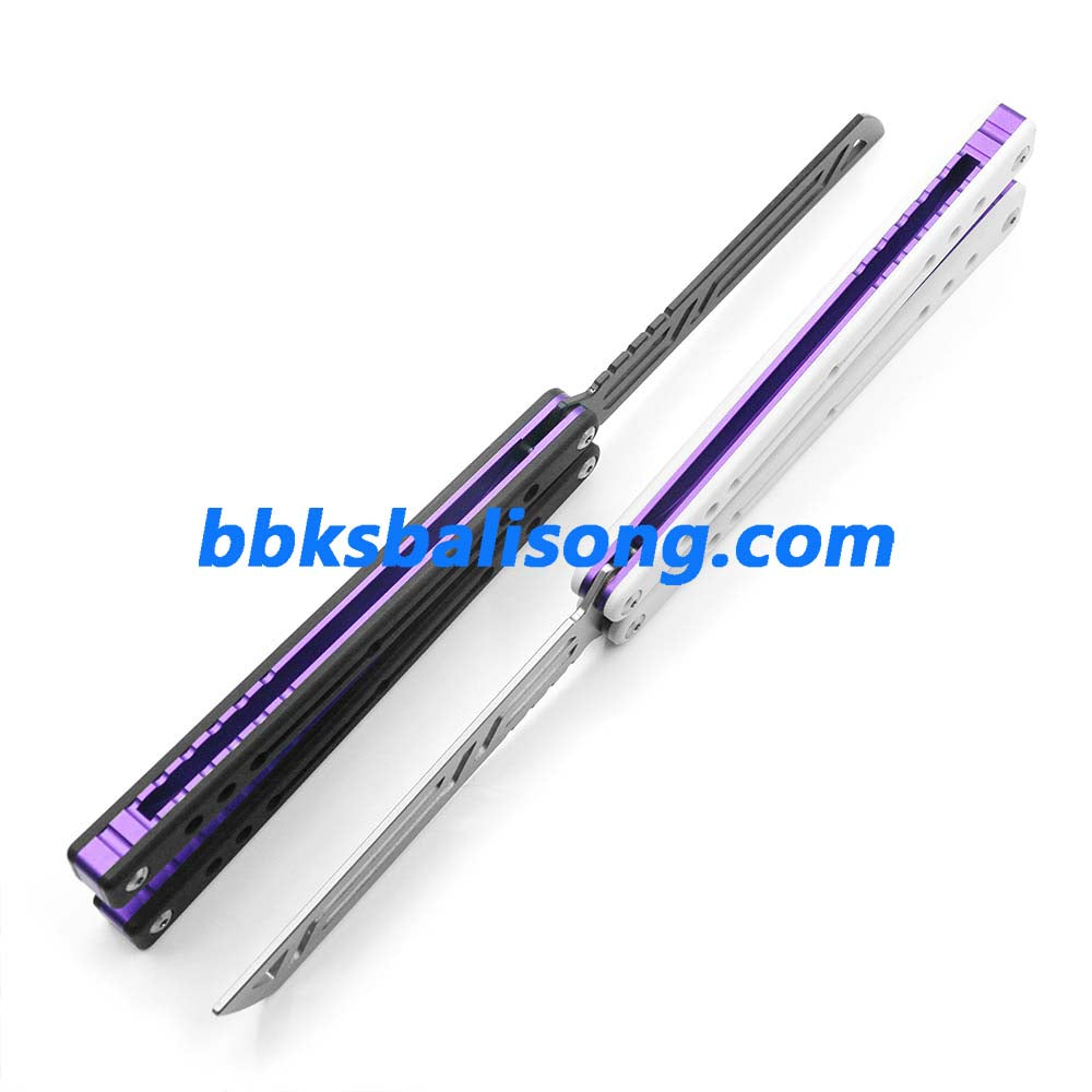 TOUCH TIMES Nautilus V2 Balisong Clone G10+6061 Aluminum Handle