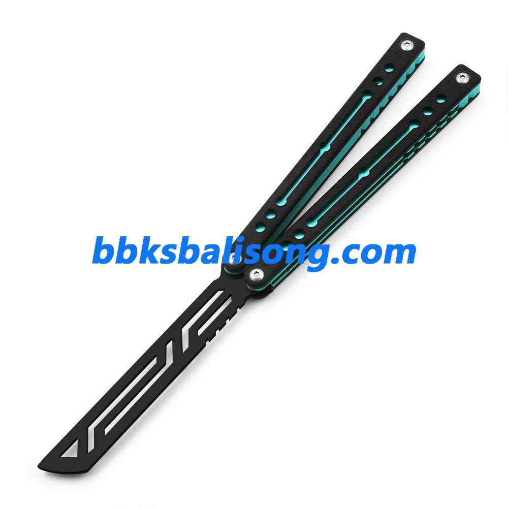 New TOUCH TIMES Nautilus V2 Balisong Clone Hiding Zen Pins